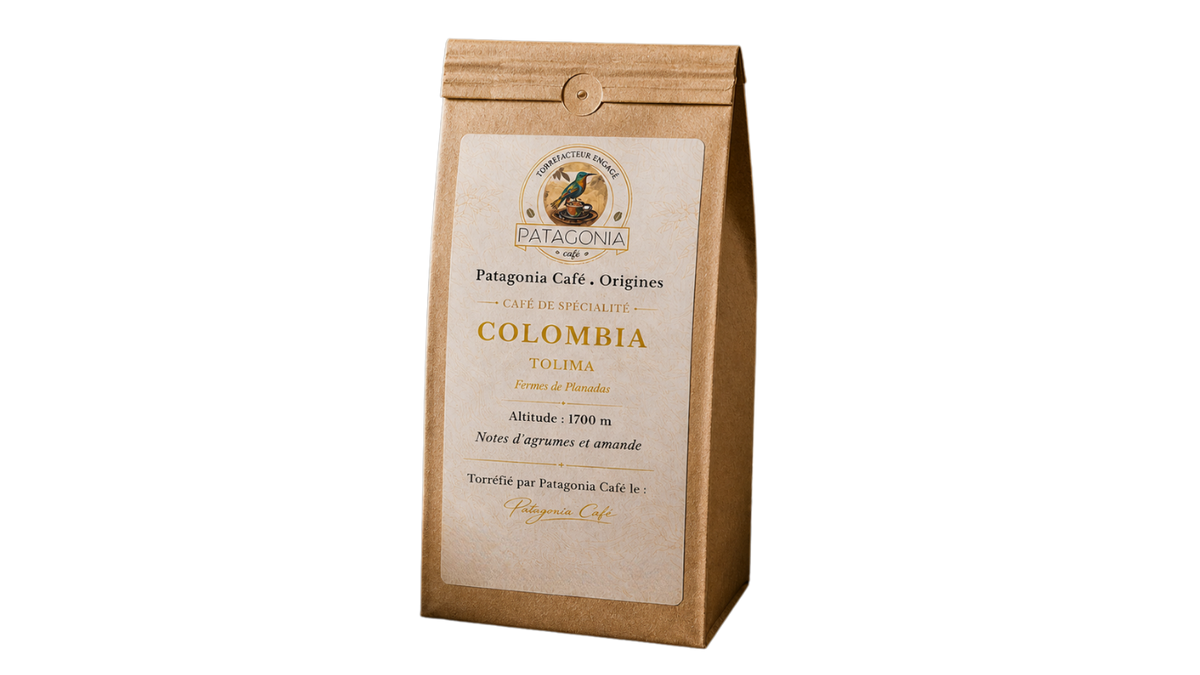 Café de spécialité Colombia Tolima en grain – Patagonia Café